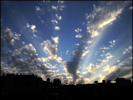 Wolken boven Sekalla - Hurghada Egypte